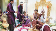 Hindu wedding Laaja-Havan